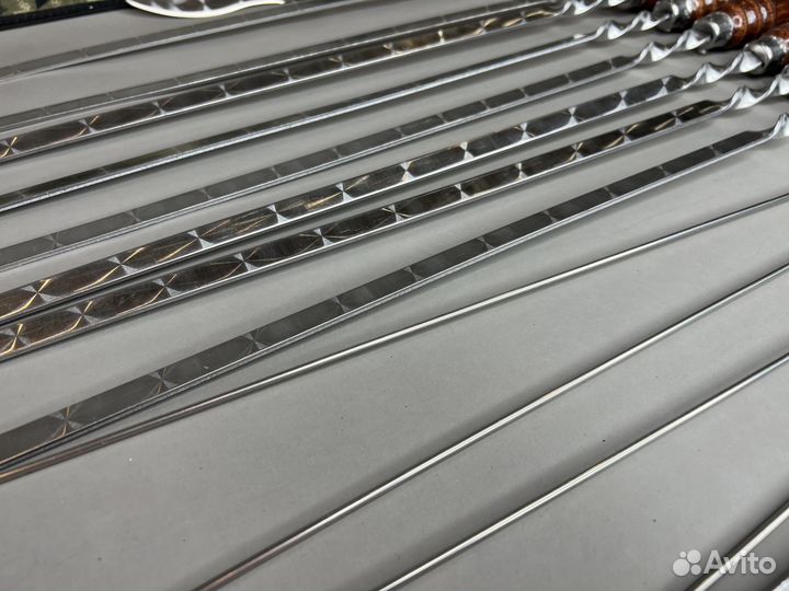 Набор шампуров в чехле новый