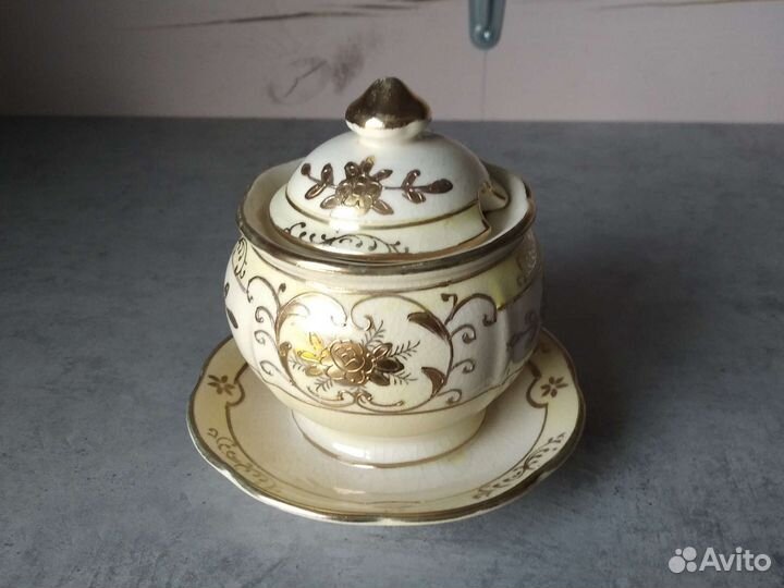 Винтажная сахарница Япония
