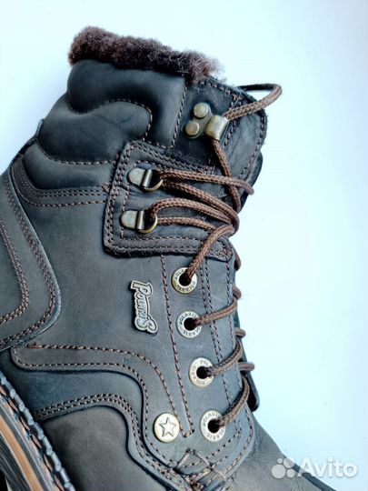 Ботинки натуральная кожа и натуральный мех 44 р