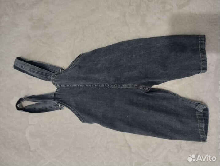 Джинсовый комбинезон