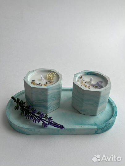 Свечи ручной работы на подарок