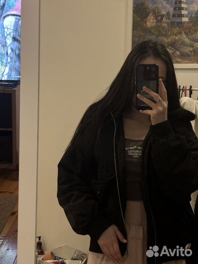 Бомбер утепленный