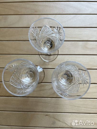 Хрустальные рюмки СССР