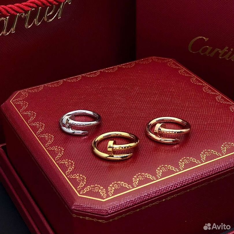 Кольцо гвоздь Cartier Картье