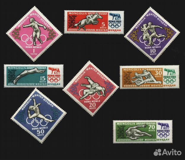 Марки, блоки, малые листы мира на тему 