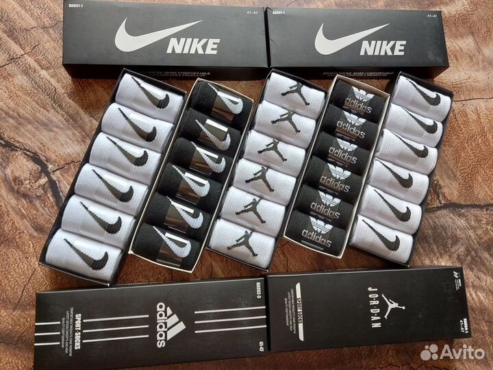 Носки Nike Reebok Lacoste Jordan