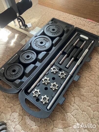 Набор штанга гантели 50 кг