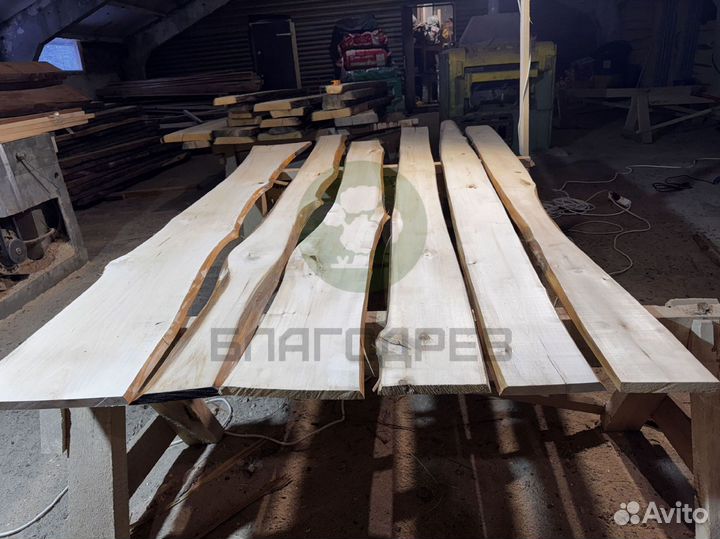Доска необрезная любые размеры