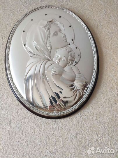 Панно Мадонна с младенцем,Италия