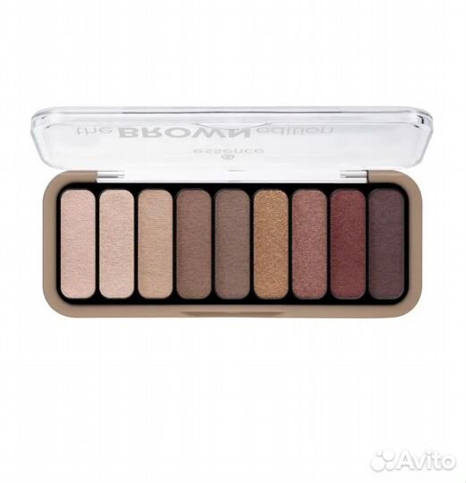 Essence Палетка теней для век the brown edition