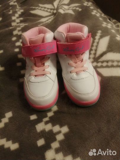 Кроссовки для девочки 27 размер кожаные