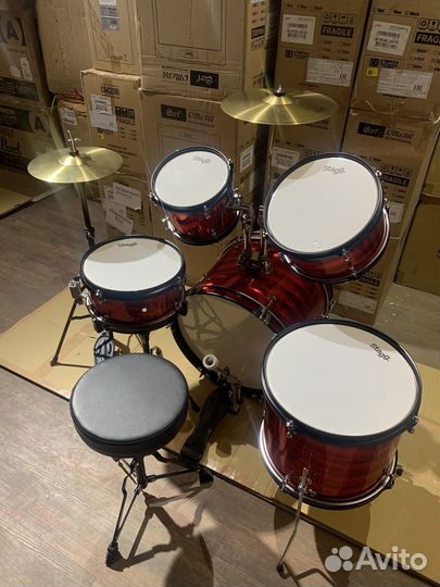 Барабаннная установка Stagg TIM JR 5/16 RD
