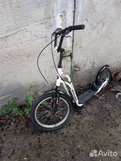 Самокат взрослый бу