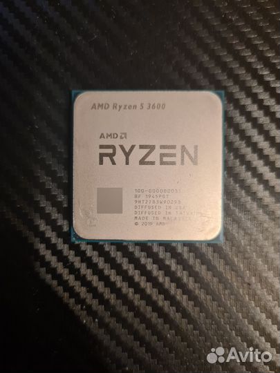 Процессор AMD ryzen 5 3600 oem