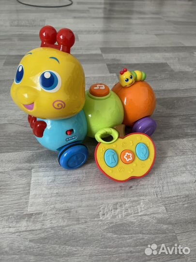 Забавная гусеница BabyGo на п/у обучающая