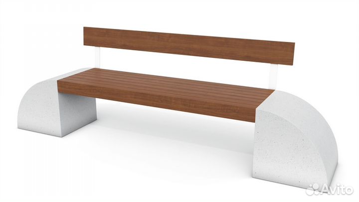 Лавочка из бетона в наличии и под заказ