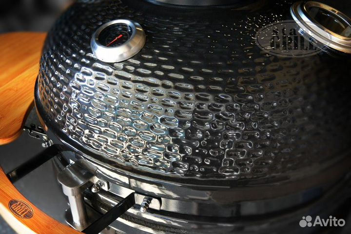 Керамический гриль-барбекю Start Grill с окошком 2