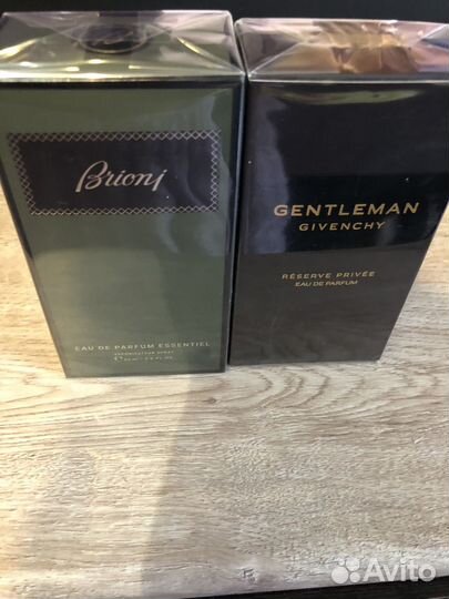 Brioni essentiel, Givenchy Gentleman privee