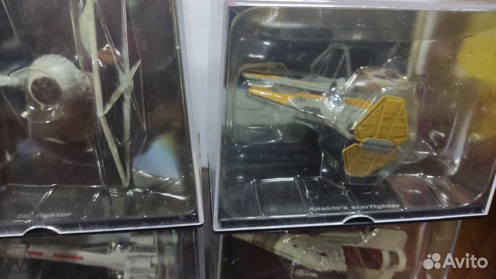 Star Wars модели истребители DeAgostini Diecast
