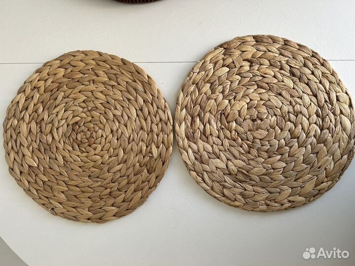 Салфетки сервировочные плетеные