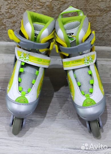 Роликовые коньки детские раздвижные