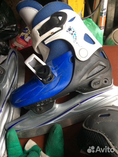Коньки детские размер 30-33