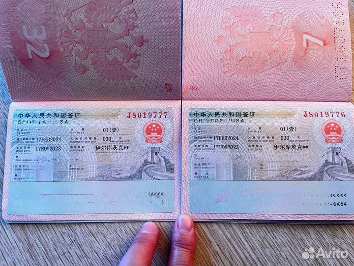 Виза в Китай. Без предоплаты. Удалённо