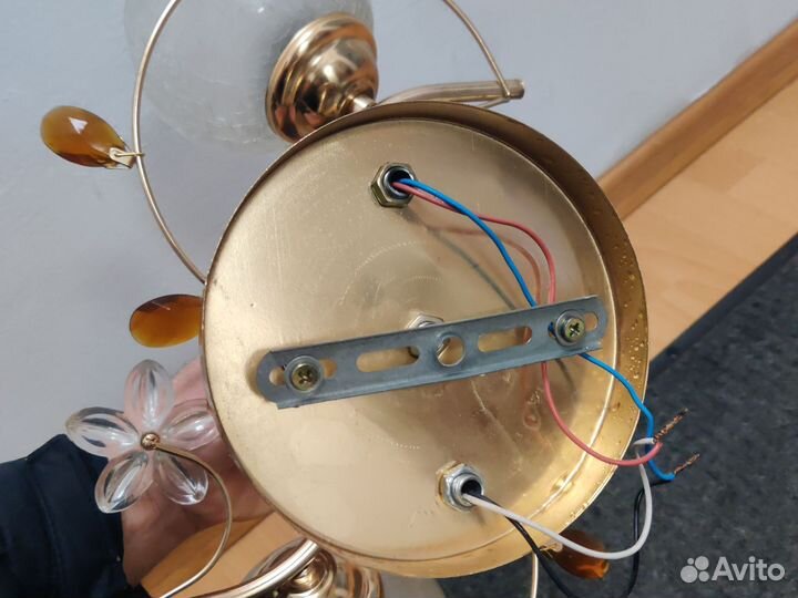 Люстра потолочная подвесная бу