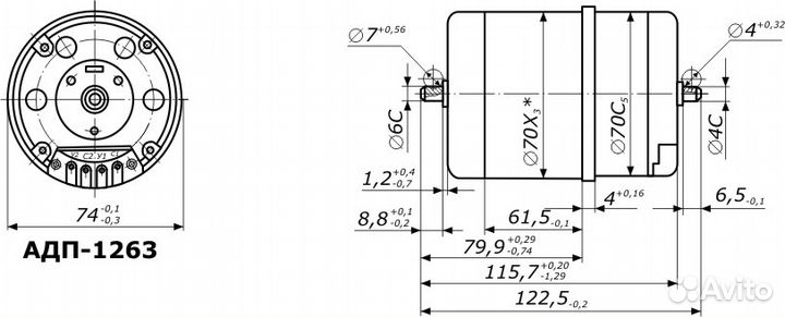 Электродвигатели асинхронные адп-1263 и адп-263А