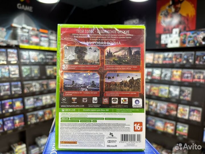 Игры для Xbox 360: Tom Clancy's: End War