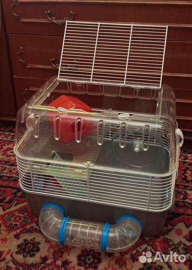 Клетка для хомяка ferplast 40.5х29.5х32.5см