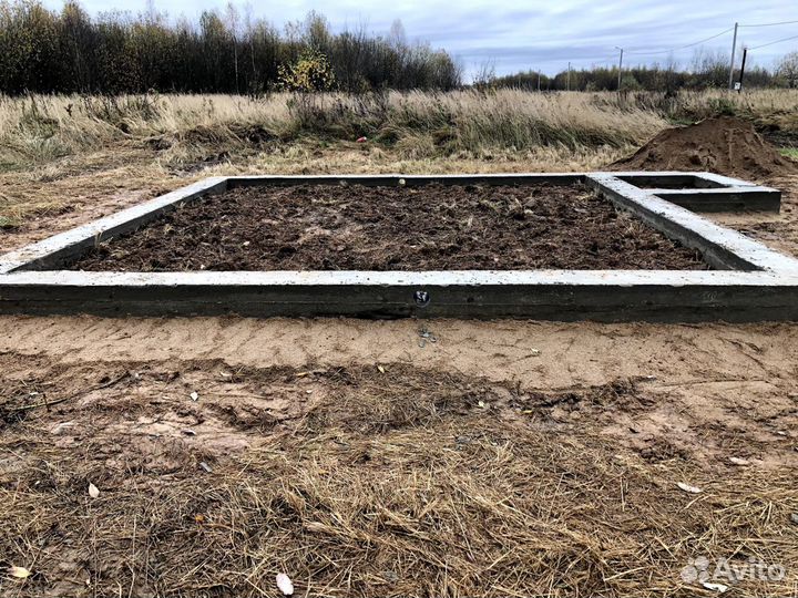 Работы по фундаменту