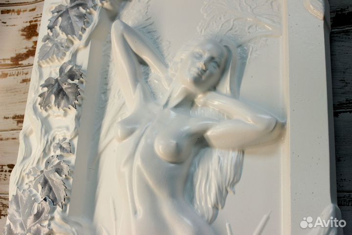 Панно из гипса 