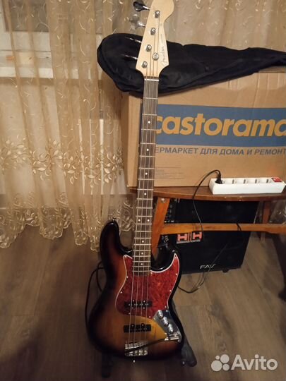 Бас гитара fender jazz bass