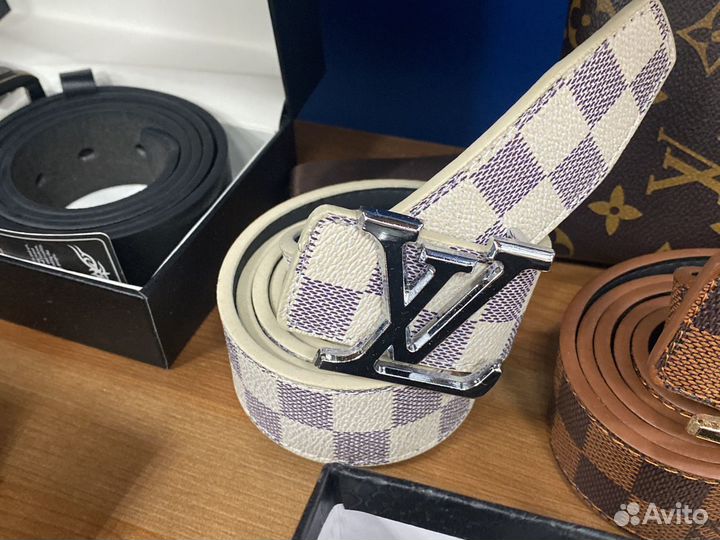 Ремень мужской louis vuitton новый