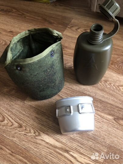 Фляга с котелком 750 мл