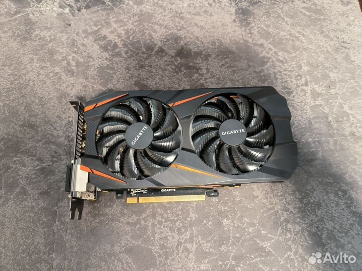 Видеокарта GTX 1060 6Gb Gigabyte