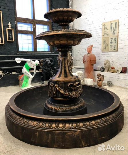 Фонтан из стекловолокна 