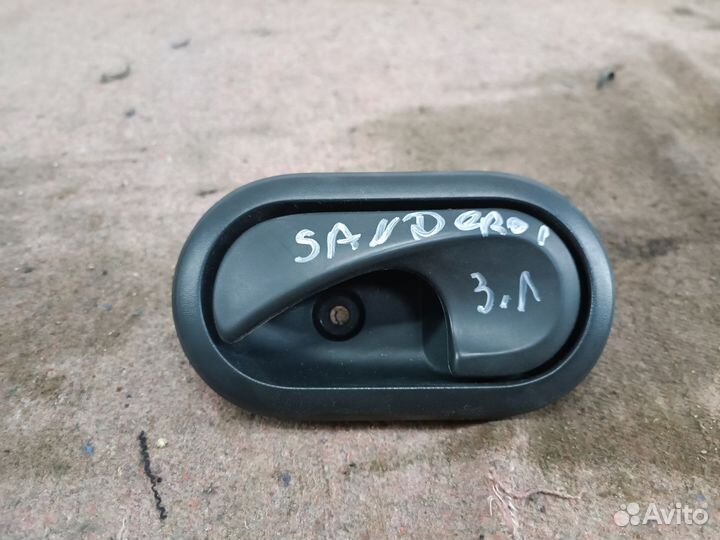 Ручка двери задняя левая renault sandero