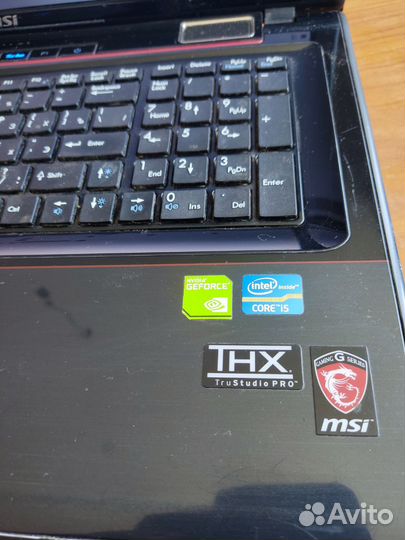 Игровой ноутбук msi 17 3