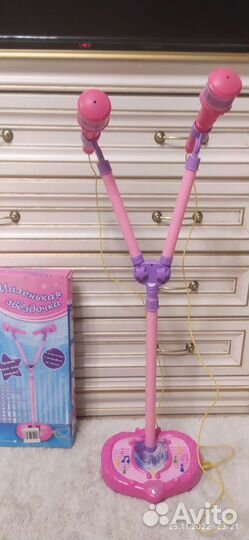 Детский микрофон для девочки