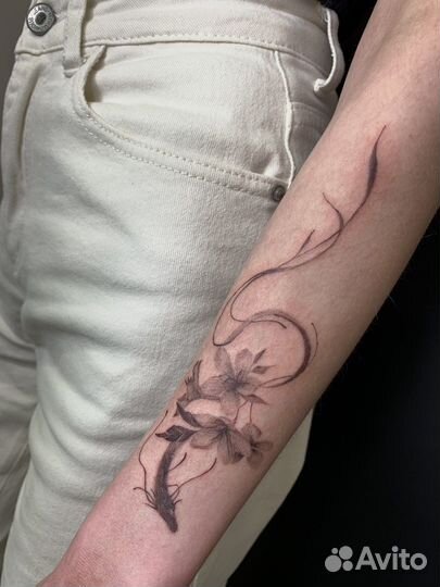 Коррекция старых татуировок