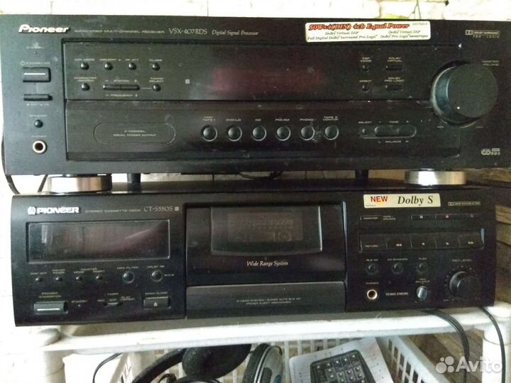 Ресивер и Дека кассетная Pioneer