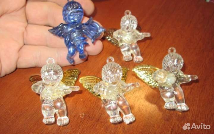 Подвесные фигурки ангелочки. амурчики. ангелы