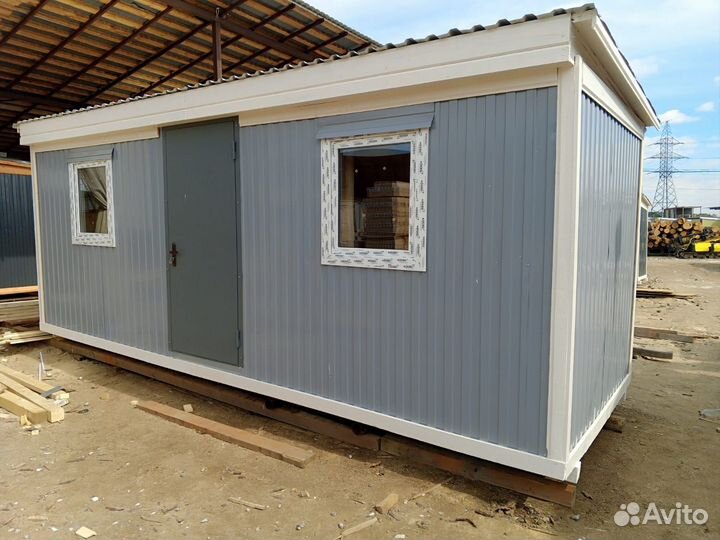 Бытовка новая 6х2,3м с пвх Распашная