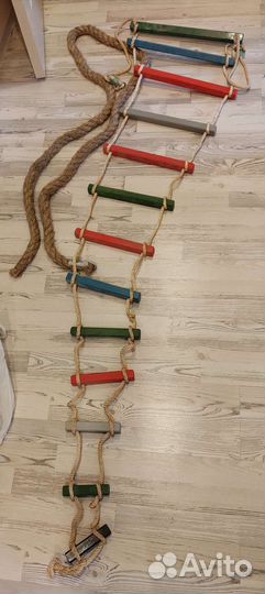 Веревочная лестница + канат + крепления