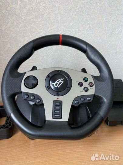 Игровой руль 900 градусов wheelman pro