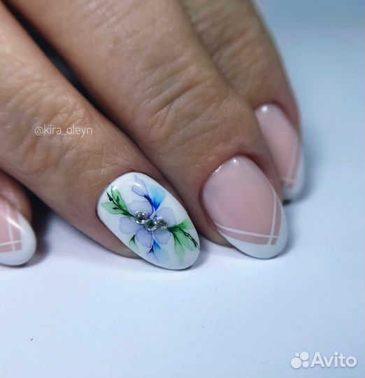 Маникюр, шеллак. Наращивание ногтей