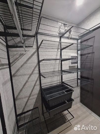 Гардеробные системы хранения под ключ