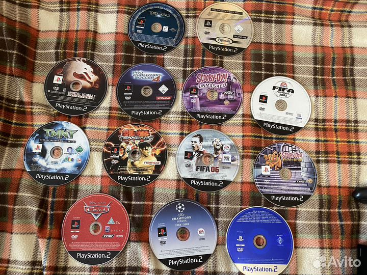 Диски для ps2